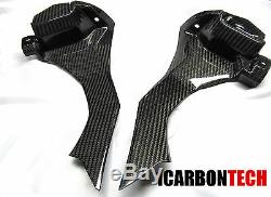 15-19 Yamaha Yzf R1m M Carbon Fiber Console Intake Covers