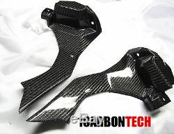 15-19 Yamaha Yzf R1m M Carbon Fiber Console Intake Covers