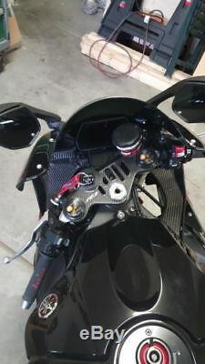 15-19 Yamaha Yzf R1m M Carbon Fiber Console Intake Covers