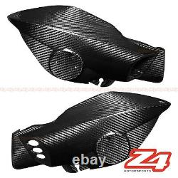 2005-2008 BMW K1200R Carbon Fiber Front Side Air Intake Cover Fairing Cowling