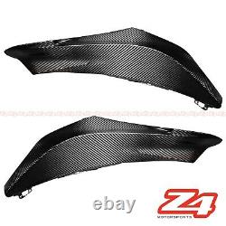 2007-2012 CBR600RR Carbon Fiber Upper Front Side Air Intake Cover Fairing Cowl