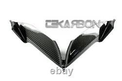 2010 2013 MV Agusta F4 Carbon Fiber Front Air Intake Scoop Trim 2x2 twill