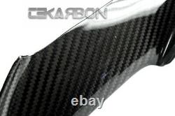 2010 2013 MV Agusta F4 Carbon Fiber Front Air Intake Scoop Trim 2x2 twill