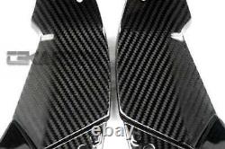 2013 2016 Kawasaki ZX6R Carbon Fiber Air Intake Covers