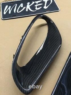 2014 Porsche 991 Turbo S CARBON FIBER Side Air Intakes Scoop kit. NEW WOW