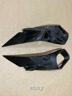 2015-2019 Ninja H2 Upper Front Nose Air Intake Ram Fairing Cowling Carbon Fiber