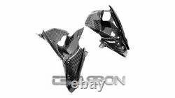 2017 2020 Kawasaki Z900 Carbon Fiber Air Intake Covers 2x2 twill weave