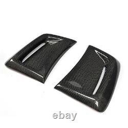 2p Carbon Side Fender Fin Air Intake Vents For Mercedes Benz W204 C63 AMG 12-14