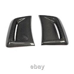 2p Carbon Side Fender Fin Air Intake Vents For Mercedes Benz W204 C63 AMG 12-14