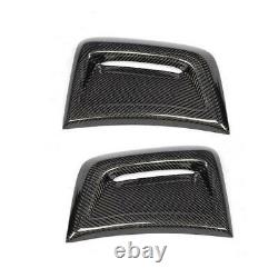 2p Carbon Side Fender Fin Air Intake Vents For Mercedes Benz W204 C63 AMG 12-14