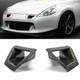 2x Front Bumper Vent Air Duct Intake Cover Trim For Nissan Z34 370z 2009-2020 Ju