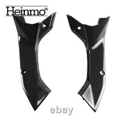 3K Carbon Fiber Front Fairing Air Intake Vent Cover Guard For Yamaha R6 17-2022