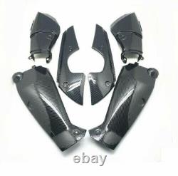 6pcs Carbon Fiber Air Intake Cover Fairing Kit For 2009-2014 Yamaha YZF R1