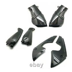 6pcs Carbon Fiber Air Intake Cover Fairing Kit For 2009-2014 Yamaha YZF R1
