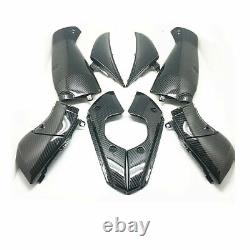 8 Pcs Carbon Fiber Air Intake Cover Fairing Kit For Yamaha YZF R1 2009-2011