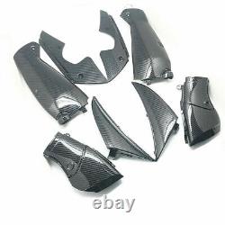 8 Pcs Carbon Fiber Air Intake Cover Fairing Kit For Yamaha YZF R1 2009-2011