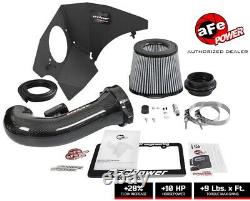 AFE 57-10005D Carbon Fiber Pro Dry S Cold Air Intake 2016-2019 Camaro SS V8 6.2L