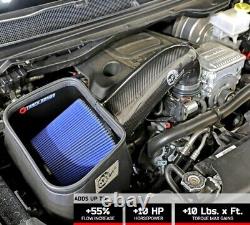 AFE 57-10011R Track Series Carbon Fiber Cold Air Intake System with Pro DRY Filter