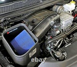 AFE 57-10011R Track Series Carbon Fiber Cold Air Intake System with Pro DRY Filter