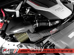 AWE Tuning AirGate Carbon Fiber Intake Without Lid for Audi B9 3.0T / 2.9TT