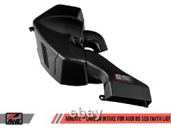 AWE Tuning Audi B9 SQ5 3.0T AirGate Carbon Fiber Intake with Lid