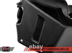 AWE Tuning for Audi B9 S4/S5 3.0T Carbon Fiber AirGate Intake with Lid awe2660-1