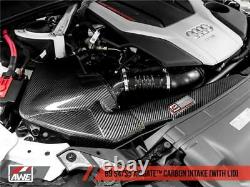 AWE Tuning for Audi B9 S4/S5 3.0T Carbon Fiber AirGate Intake with Lid awe2660-1