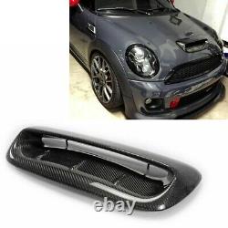 Air Flow Hood Scoop Intake Bonnet Vent For Mini Cooper S R56 2007 2008 2009-2014