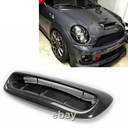 Air Flow Hood Scoop Intake Bonnet Vent For Mini Cooper S R56 2007 2008 2009-2014