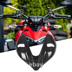 Air Intake Fairing Fairing Cover ABS Carbon Fiber Motorcycle Accessoried