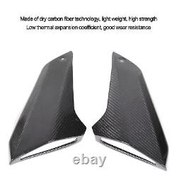 Air Intake Tube Cover Antioxidation Fuel Tank Front Panel 3K Carbon Fiber UV