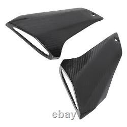 Air Intake Tube Cover Antioxidation Fuel Tank Front Panel 3K Carbon Fiber UV