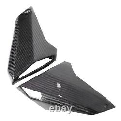 Air Intake Tube Cover Antioxidation Fuel Tank Front Panel 3K Carbon Fiber UV