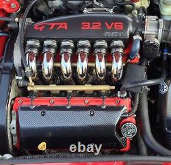 Alfa Romeo 24v Busso V6 Carbon fiber air box intake kit 147 156 GT GTA GTV