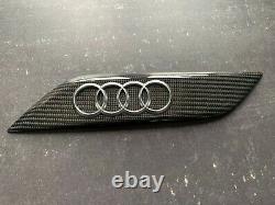 Audi r8 carbon fibre intake manifold decals made by DBCarbon Germany