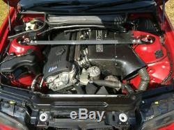 BMW E46 M3 CSL Style Large Volume Carbon Fiber Intake Airbox 3.2 S54 engines