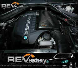 BMW E71 X6 35i N55B30 carbon fiber airbox Performance cold air intake filter kit