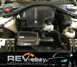 BMW F30 320i N20B20 carbon fiber airbox Performance cold air intake filter kit