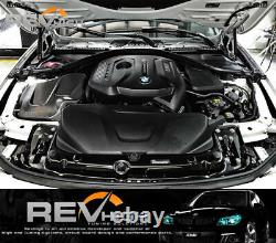 BMW F30 330i LCI B48 carbon fiber airbox Performance cold air intake filter kit