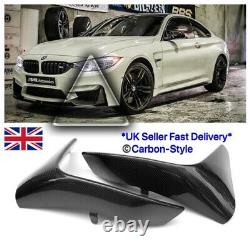 BMW F80 M3 F82 M4 Carbon Fiber Front Bumper Intake Splitter Trim