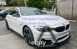 BMW F80 M3 F82 M4 Carbon Fiber Front Bumper Intake Splitter Trim