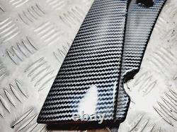 BMW F80 M3 F82 M4 Carbon Fiber Rear Bumper Intake Splitter Diffuser Trim PAIR