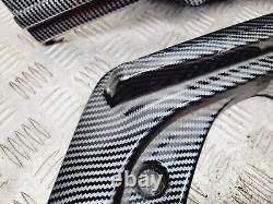 BMW F80 M3 F82 M4 Carbon Fiber Rear Bumper Intake Splitter Diffuser Trim PAIR