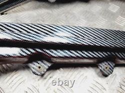 BMW F80 M3 F82 M4 Carbon Fiber Rear Bumper Intake Splitter Diffuser Trim PAIR