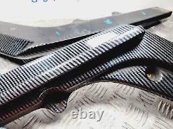 BMW F80 M3 F82 M4 Carbon Fiber Rear Bumper Intake Splitter Diffuser Trim PAIR