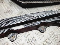 BMW F80 M3 F82 M4 Carbon Fiber Rear Bumper Intake Splitter Diffuser Trim PAIR