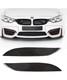 Bmw F80 M3 F83 F82 M4 Carbon Fiber Upper Front Bumper Intake Splitter Trim