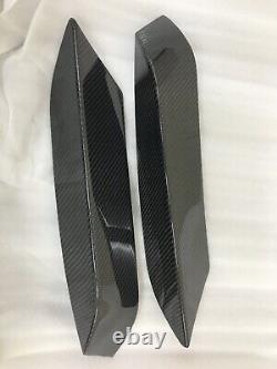 BMW F80 M3 F83 F82 M4 Carbon Fiber Upper Front Bumper Intake Splitter Trim