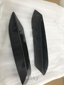 BMW F80 M3 F83 F82 M4 Carbon Fiber Upper Front Bumper Intake Splitter Trim