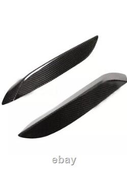 BMW F80 M3 F83 F82 M4 Carbon Fiber Upper Front Bumper Intake Splitter Trim